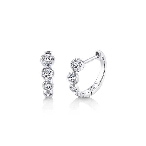 14k White Gold Earrings 1/3 ct. tw.