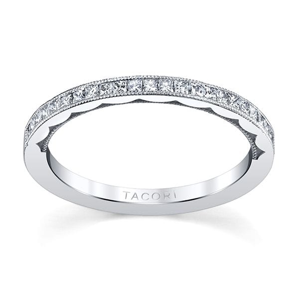 Tacori 18k White Gold Diamond Wedding Band 1/3 ct. tw.