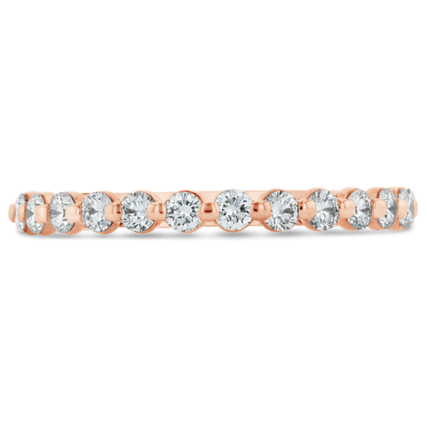 Tacori 18k Rose Gold Diamond Wedding Band 3/8 ct. tw.