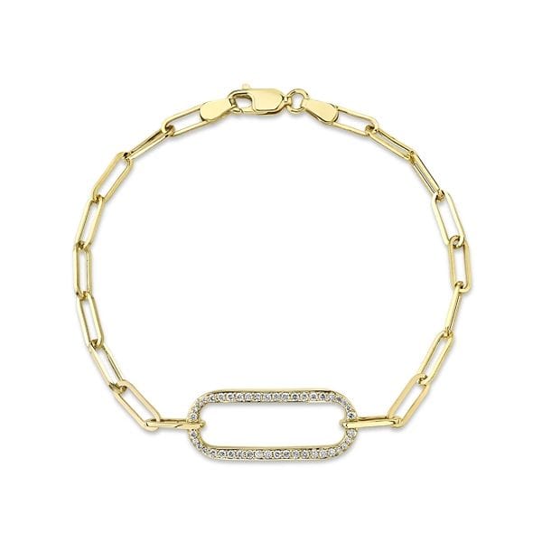 Michael M. 14k Yellow Gold Bracelet 1/4 ct. tw.