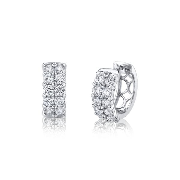 Eternalle Lab-Grown 14k White Gold Earrings 2 ct. tw.