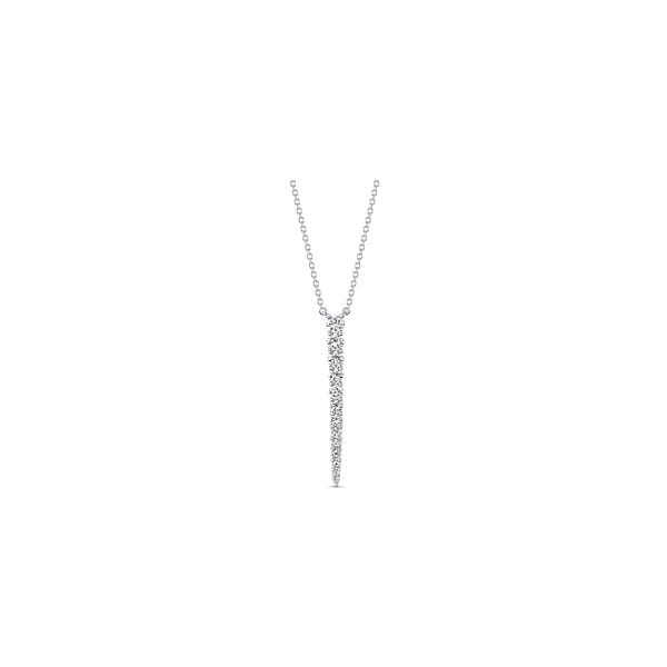 Memoire 18k White Gold Necklace 1 ct. tw.