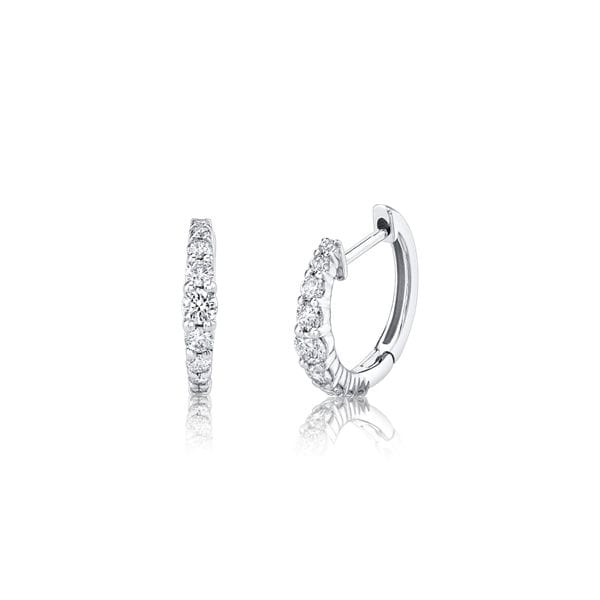 Gabriel & Co. 14k White Gold Earrings 1/2 ct. tw.