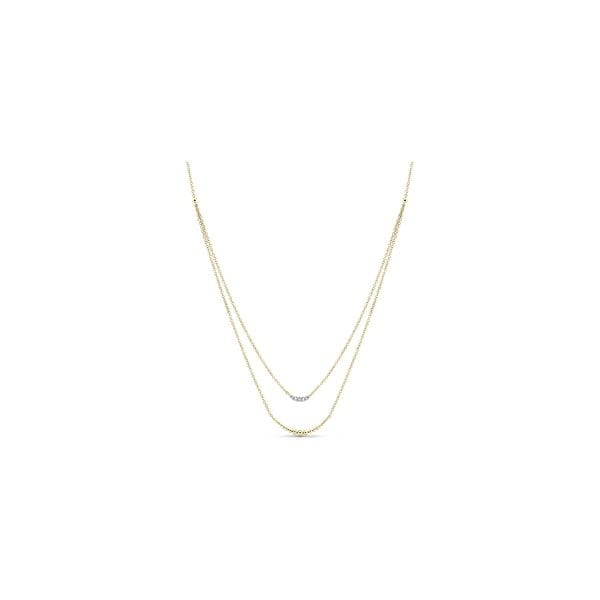 Gabriel & Co. 14k Yellow Gold Necklace .04 ct. tw.