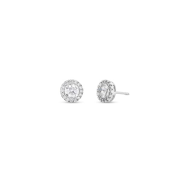 Eternalle Lab-Grown 14k White Gold Earrings 1 1/4 ct. tw.