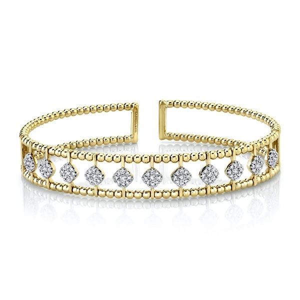 Gabriel & Co. 14k Yellow Gold Bracelet 5/8 ct. tw.