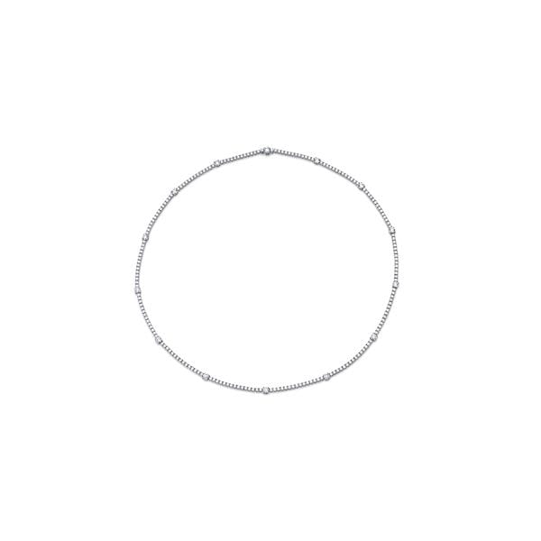 Memoire 18k White Gold Necklace 7 ct. tw.