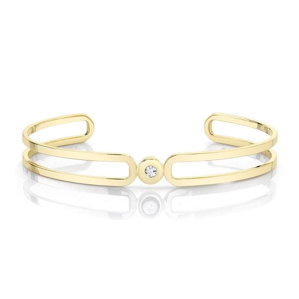 Michael M. 14k Yellow Gold Bracelet .07 ct. tw.