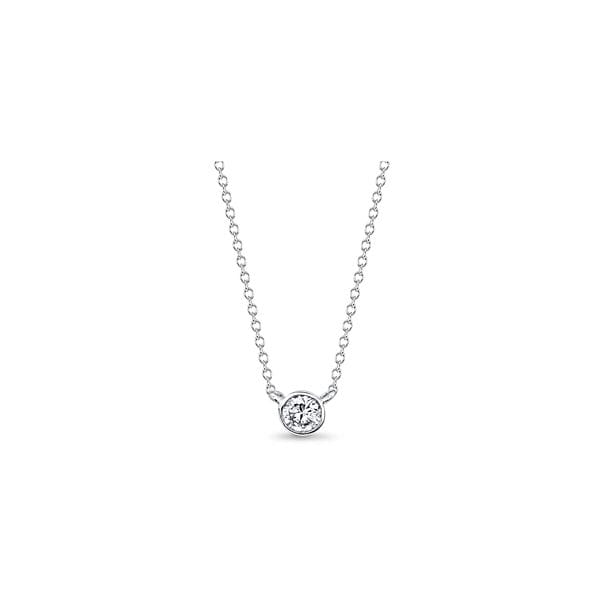 Eternalle Lab-Grown 14k White Gold Pendant 1/2 ct. tw.