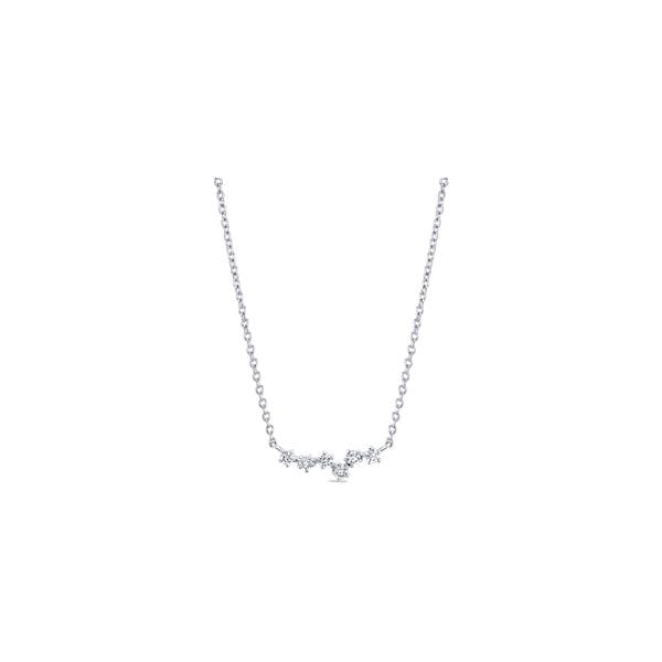 Gabriel & Co. 14k White Gold Necklace .08 ct. tw.