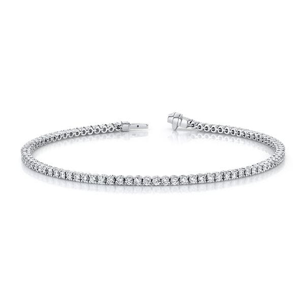 Memoire 18k White Gold Bracelet 2 ct. tw.