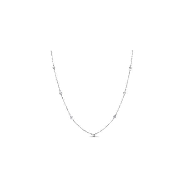 Memoire 18k White Gold Necklace 1/2 ct. tw.
