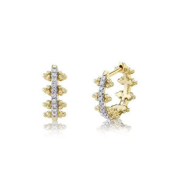 Gabriel & Co. 14k Yellow Gold Earrings 1/10 ct. tw.