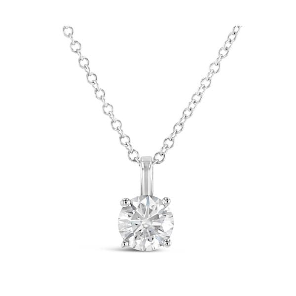 Eternalle Lab-Grown 14k White Gold Pendant 3/4 ct. tw.