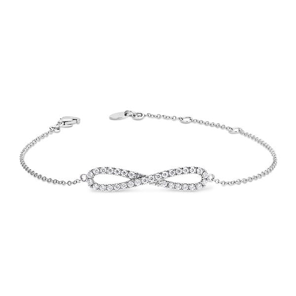 14k White Gold Bracelet 3/8 ct. tw.