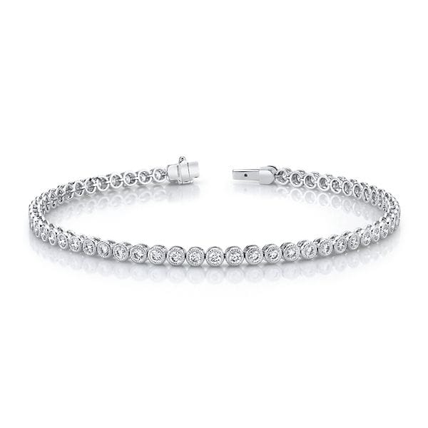 Memoire 18k White Gold Bracelet 2 ct. tw.