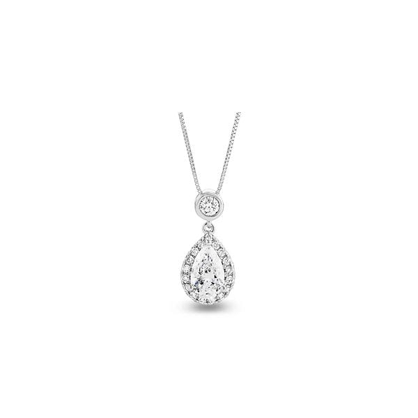 Eternalle Lab-Grown 14k White Gold Pendant 1 ct. tw.