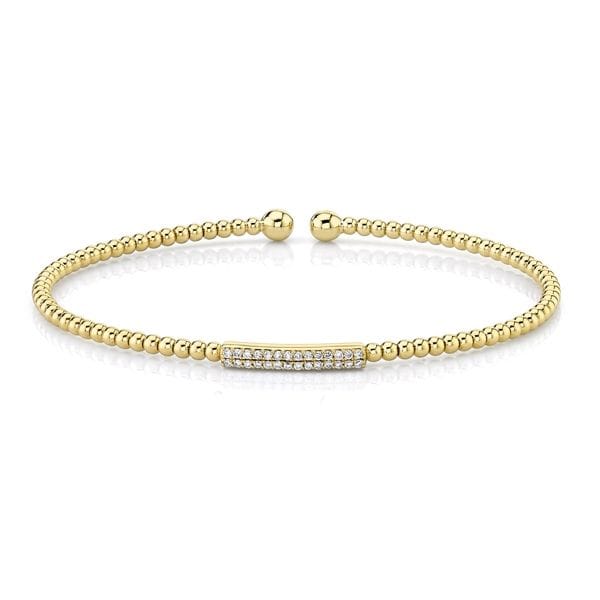 Gabriel & Co. 14k Yellow Gold Bracelet 1/8 ct. tw.