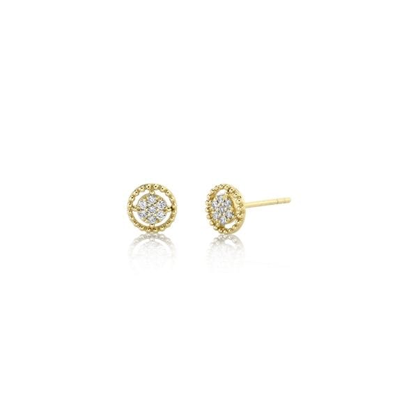 Gabriel & Co. 14k Yellow Gold Earrings 1/10 ct. tw.