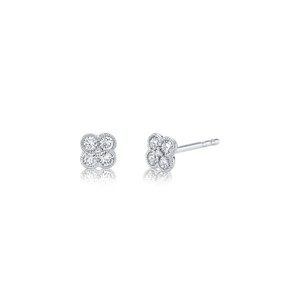 Gabriel & Co. 14k White Gold Earrings 1/4 ct. tw.