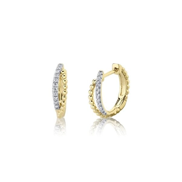 Gabriel & Co. 14k Yellow Gold Earrings 1/10 ct. tw.