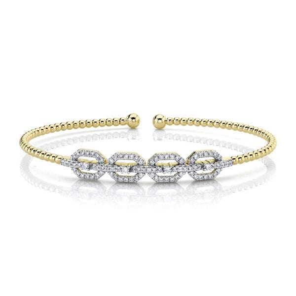 Gabriel & Co. 14k Yellow Gold Bracelet 1/2 ct. tw.