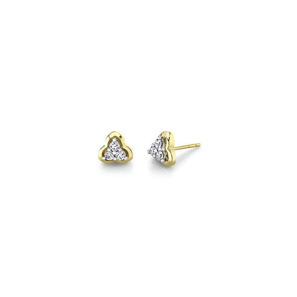14k Yellow Gold Earrings 1/5 ct. tw.