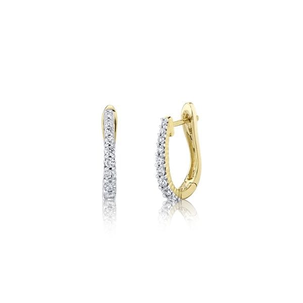 Eternalle Lab-Grown 14k Yellow Gold Earrings 5/8 ct. tw.